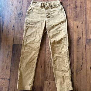 Stio Tan Straight Leg Pants